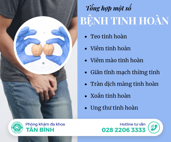 Tổng hợp bệnh lý tinh hoàn nguy hiểm nam giới không nên chủ quan