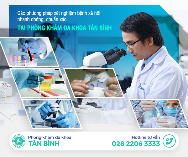 Các phương pháp xét nghiệm bệnh xã hội nhanh chóng, hiệu quả hiện nay