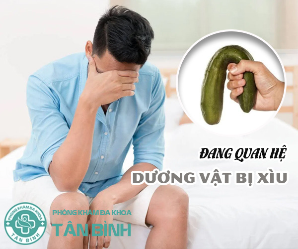 Nam giới thắc mắc tại sao đang quan hệ lại bị xìu?