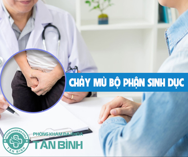 Bộ phận sinh dục nam chảy mủ là do đâu? Có phải bệnh lậu không?