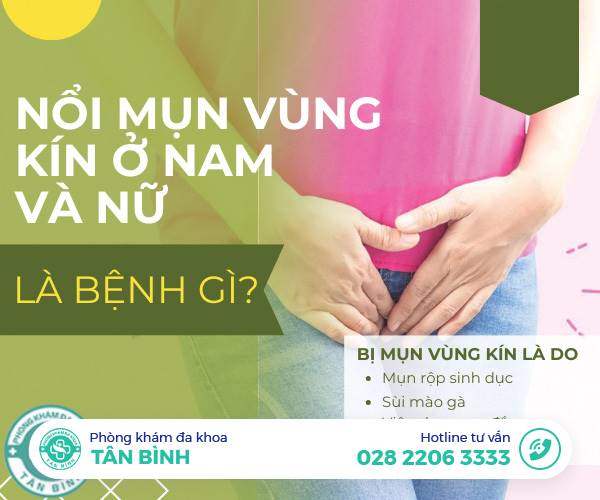 Tình trạng nổi mụn vùng kín ở nam và nữ giới cho biết điều gì?