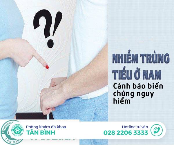 Cảnh báo nguy hiểm đối với bệnh nhiễm trùng tiểu ở nam giới