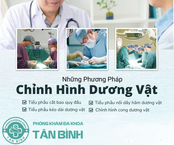 Tìm hiều các phương pháp chỉnh hình dương vật phổ biến hiện nay