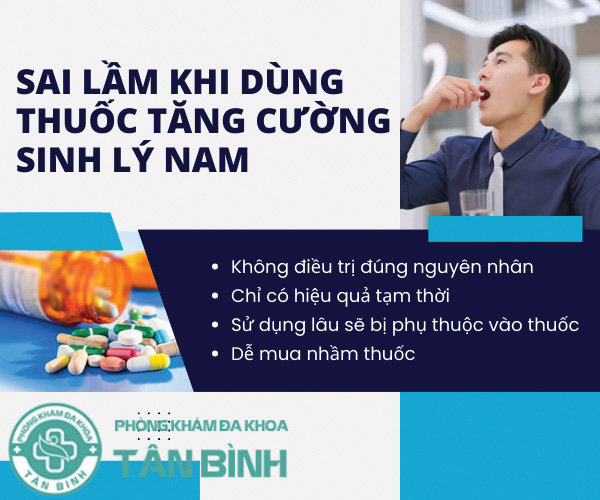 Sai lầm khi dùng thuốc tăng cường sinh lý nam - Đâu là giải pháp an toàn?