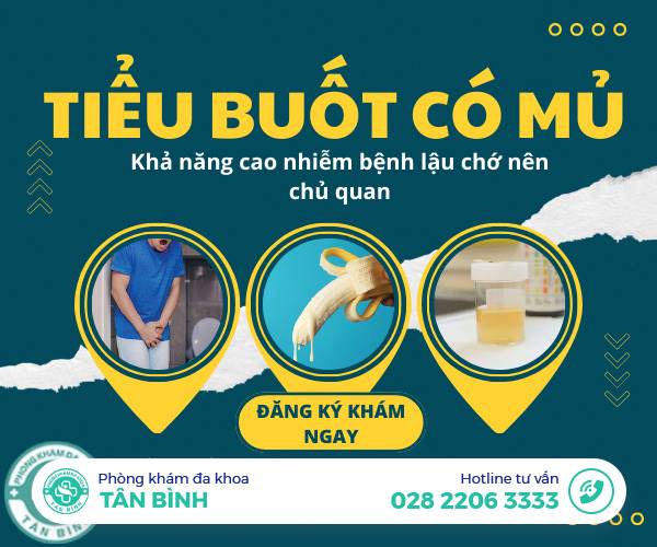 Hiện tượng tiểu buốt có mủ – Coi chừng bị bệnh lậu