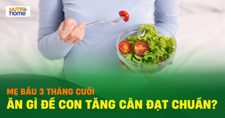 Bà Bầu Ăn Gì Để Thai Nhi Tăng Cân Nhanh & Khỏe Mạnh: Thực Đơn Từ Chuyên Gia