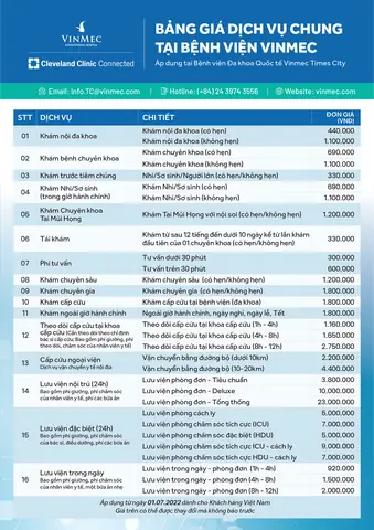 Bảng Giá Khoa Sản Bệnh Viện Vinmec: Chi Tiết Các Gói Thai Sản & Sinh Con Năm 2024