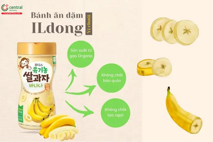 Bánh Ăn Dặm Ildong Vị Chuối: Hướng Dẫn Chi Tiết Cho Mẹ Từ A-z