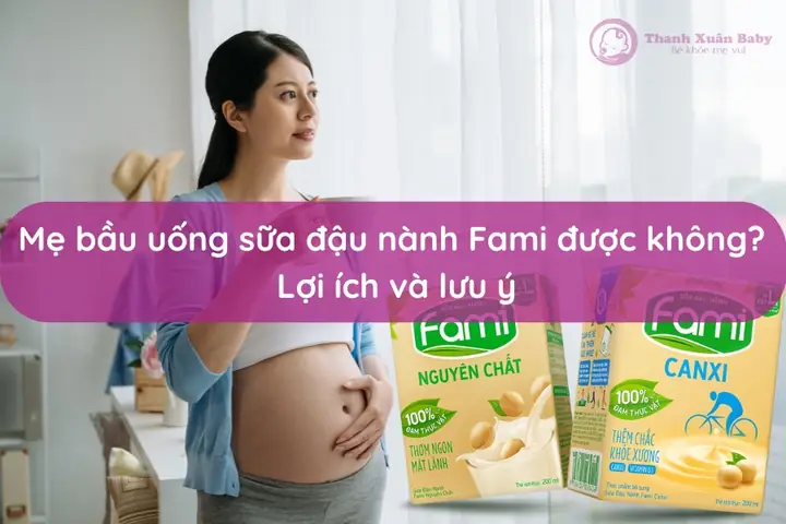 Bà Bầu 3 Tháng Đầu Uống Sữa Fami Được Không? Lợi Ích & Lưu Ý Quan Trọng