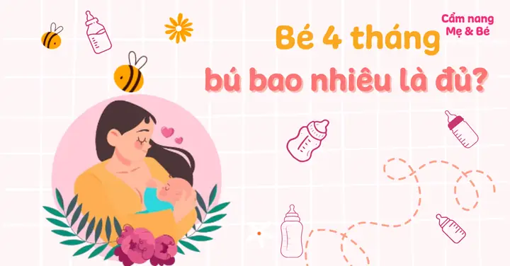 Bé 4 Tháng Uống Bao Nhiêu Sữa 1 Ngày: Hướng Dẫn Chi Tiết Cho Mẹ