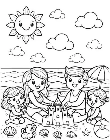 Tranh Tô Màu Gia Đình: Ý Nghĩa, Lợi Ích Và Tuyển Tập Mẫu Đẹp Cho Bé