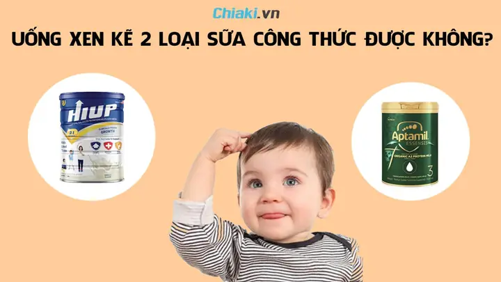 Bé Uống Cùng Lúc 2 Loại Sữa: Có Sao Không & Nên Pha Như Thế Nào?