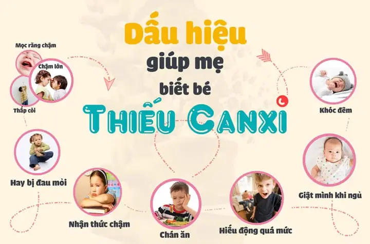 Dấu Hiệu Trẻ Thiếu Canxi Và Cách Khắc Phục Toàn Diện Để Bé Phát Triển Khỏe Mạnh