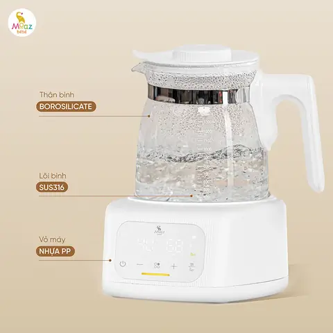 Bình Đun Nước Moaz Bébé Của Nước Nào? Nguồn Gốc Và Ưu Điểm Vượt Trội