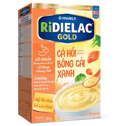 Bột Ăn Dặm Ridielac Gold: Hướng Dẫn Chọn Lựa & Công Dụng Cho Bé 6-24 Tháng Tuổi