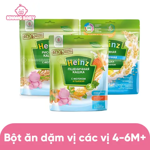 Bột Ăn Dặm Heinz Nga: Hướng Dẫn Chi Tiết Từ A-z Cho Bé Yêu
