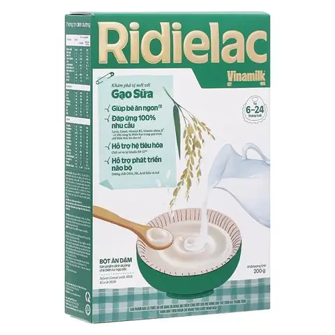 Bột Ăn Dặm Ridielac Cho Bé 4 Tháng Tuổi: Hướng Dẫn Chọn & Sử Dụng Đúng Cách