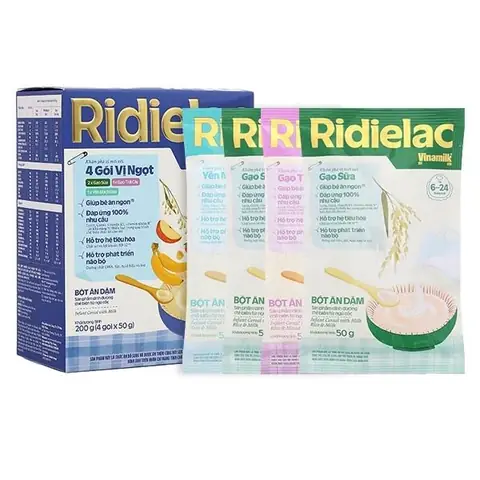 Bột Ăn Dặm Ridielac Có Tốt Không? Đánh Giá Chi Tiết Từ A-z Cho Bé