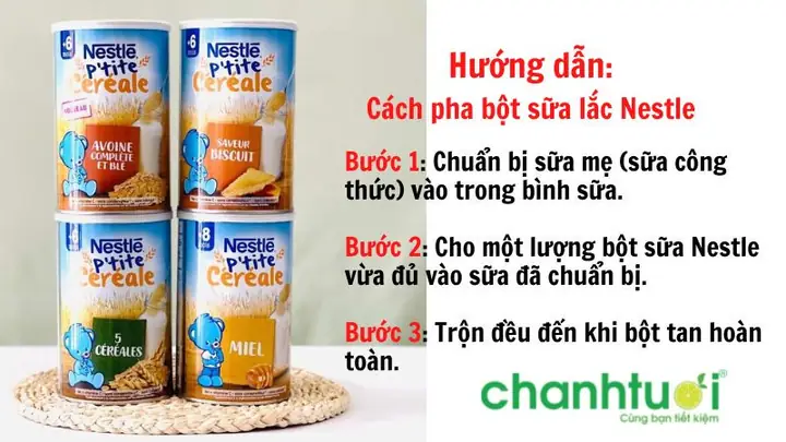 Top 5 Vị Bột Lắc Sữa Nestle Ngon Nhất Cho Bé & Review Chi Tiết