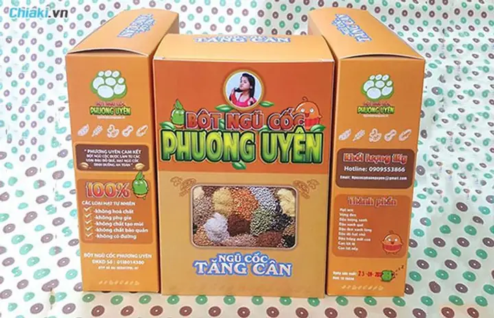 Bột Ngũ Cốc Tăng Cân Phương Uyên: Bí Quyết Tăng Cân Khoa Học Cho Người Gầy