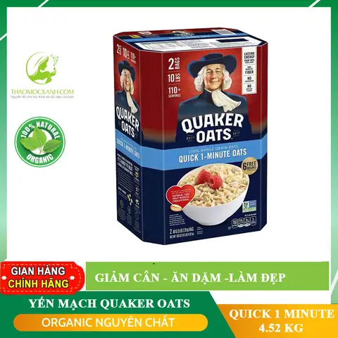 Bột Yến Mạch Quaker Xay Mịn: Giá, Tác Dụng Và Cách Dùng Tốt Nhất Bột Yến Mạch Quaker Xay Mịn: Giá, Tác Dụng Và Cách Dùng Tốt Nhất
