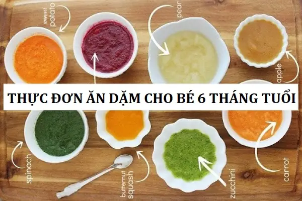 Thực Đơn Ăn Dặm Cho Bé 6 Tháng: Lịch Ăn, Món Ngon Dễ Làm & Lưu Ý Quan Trọng Thực Đơn Ăn Dặm Cho Bé 6 Tháng: Lịch Ăn, Món Ngon Dễ Làm & Lưu Ý Quan Trọng