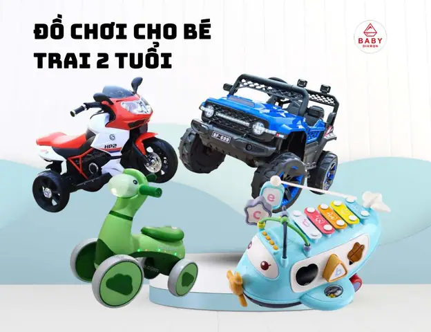 Top 10+ Đồ Chơi Cho Bé Trai 2 Tuổi Phát Triển Trí Não & Vận Động Toàn Diện Top 10+ Đồ Chơi Cho Bé Trai 2 Tuổi Phát Triển Trí Não & Vận Động Toàn Diện