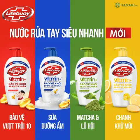 Các Loại Nước Rửa Tay Lifebuoy: Chọn Loại Nào Cho Gia Đình Bạn?