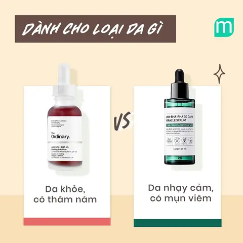 Serum Chứa Aha & Bha: Bí Quyết Làn Da Sáng Mịn, Sạch Mụn & Mờ Thâm Hiệu Quả
