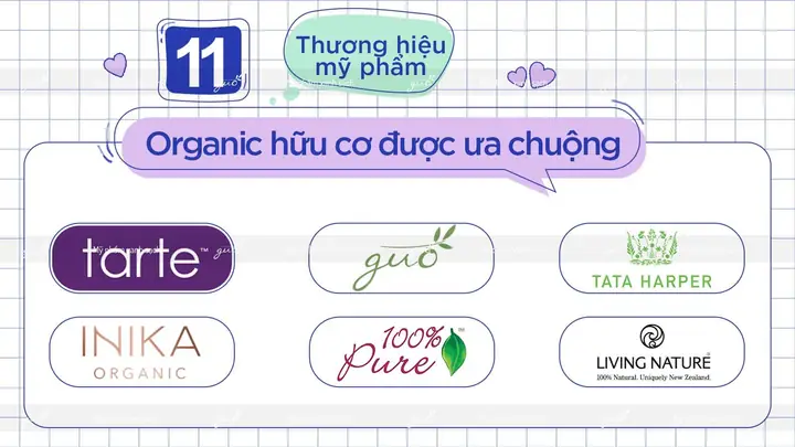 Khám Phá Thế Giới Mỹ Phẩm Hữu Cơ: Top Thương Hiệu Uy Tín Và Lợi Ích Vượt Trội