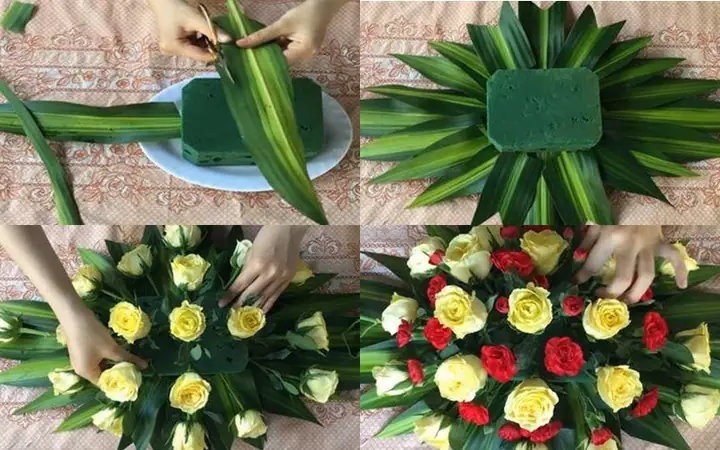 Cách Cắm Hoa Hồng Trên Đĩa Đẹp, Đơn Giản Nhất Cho Mọi Người