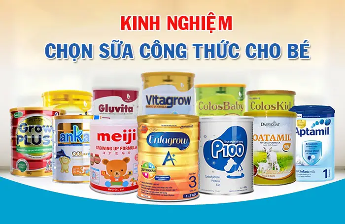Bí Quyết Chọn Sữa Công Thức Phù Hợp Cho Bé Toàn Diện Theo Độ Tuổi & Tình Trạng