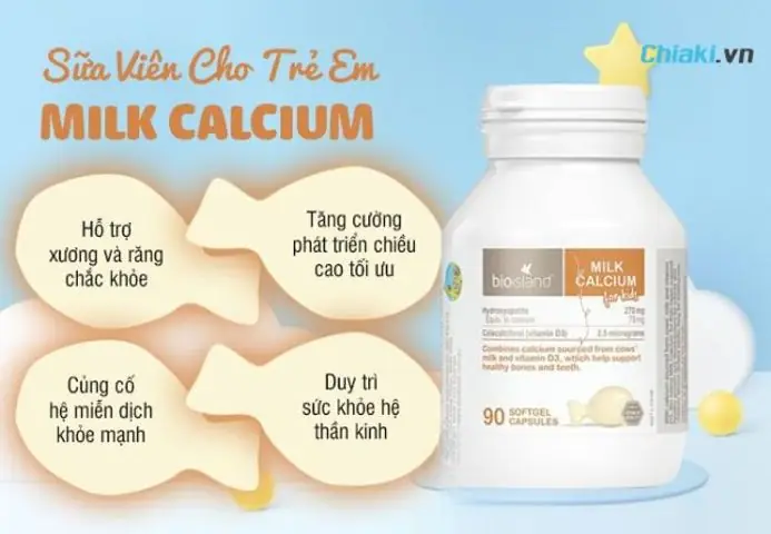 Hướng Dẫn Chi Tiết Cách Dùng Canxi Milk Calcium Bio Island Cho Mọi Đối Tượng