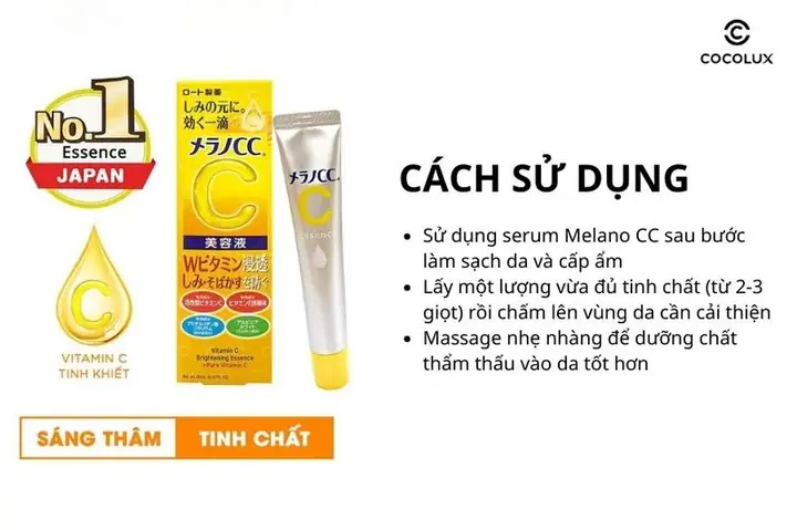 Hướng Dẫn Cách Dùng Melano Cc Của Nhật Hiệu Quả Toàn Diện: Bí Quyết Da Sáng Mịn Không Tì Vết