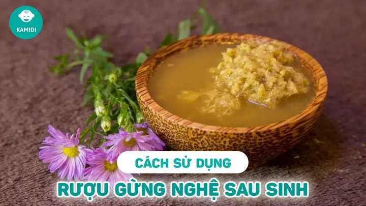 Hướng Dẫn Chi Tiết Cách Dùng Rượu Nghệ Sau Sinh Mổ An Toàn Và Hiệu Quả