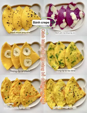 Cách Làm Bánh Crepe Chuối Cho Bé: Công Thức Đơn Giản, Dinh Dưỡng & An Toàn
