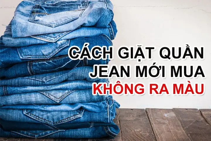 Mẹo Khóa Màu Quần Jean Đen Hiệu Quả: Giữ Sắc Đen Bền Lâu Như Mới Mẹo Khóa Màu Quần Jean Đen Hiệu Quả: Giữ Sắc Đen Bền Lâu Như Mới