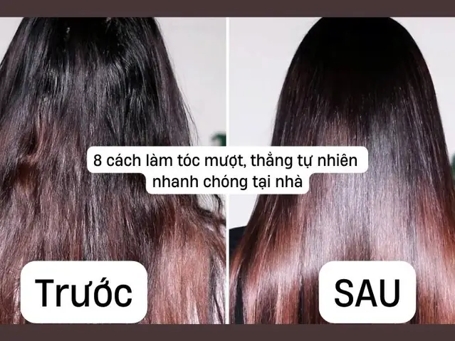 10 Cách Đơn Giản Làm Tóc Suôn Mượt, Mềm Mại & Óng Ả Tại Nhà
