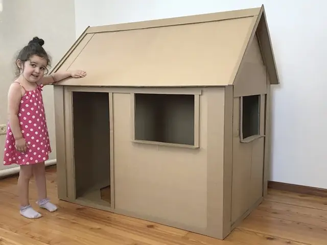 Hướng Dẫn Chi Tiết Cách Làm Nhà Bằng Thùng Giấy Carton Siêu Đơn Giản Cho Bé Yêu