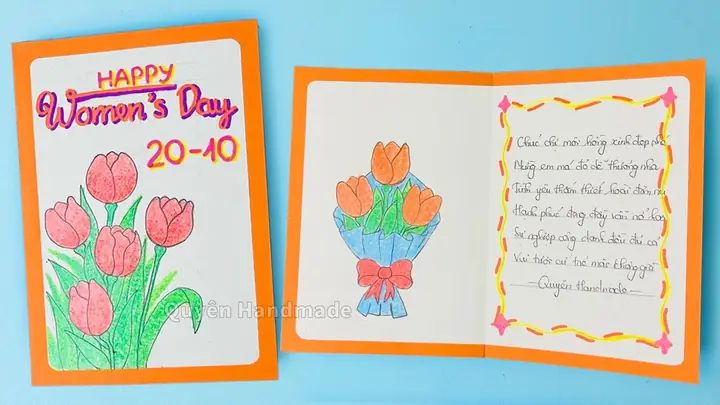 Hướng Dẫn Cách Làm Thiệp 20/10 Bằng Tay Đơn Giản, Độc Đáo Tặng Mẹ Và Cô Giáo Hướng Dẫn Cách Làm Thiệp 20/10 Bằng Tay Đơn Giản, Độc Đáo Tặng Mẹ Và Cô Giáo