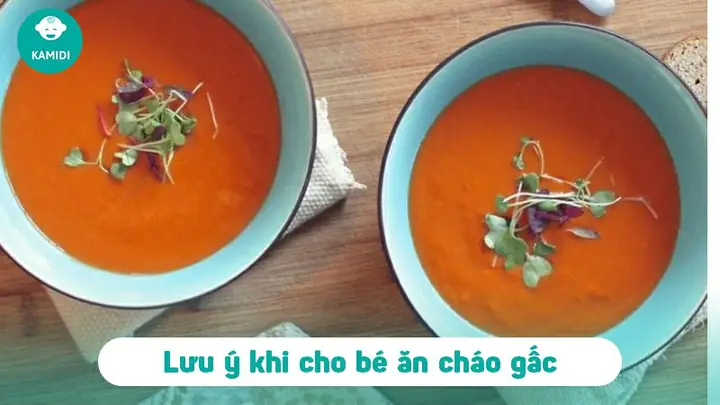 Cách Nấu Cháo Gấc Cho Bé Ăn Dặm Thơm Ngon, Bổ Dưỡng Tại Nhà