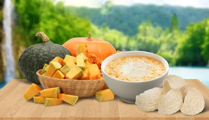 Hướng Dẫn Chi Tiết Cách Nấu Cháo Tổ Yến Bí Đỏ Thơm Ngon, Bổ Dưỡng Cho Mọi Nhà