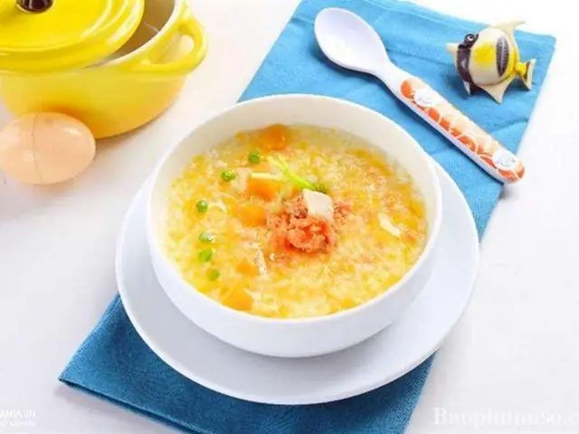 Cách Nấu Cháo Trứng Gà Bí Đỏ Cho Bé Ăn Dặm Thơm Ngon, Bổ Dưỡng