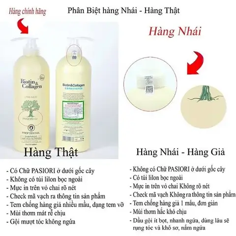 Hướng Dẫn Chi Tiết Cách Nhận Biết Dầu Gội Biotin Thật Và Giả Chuẩn Xác
