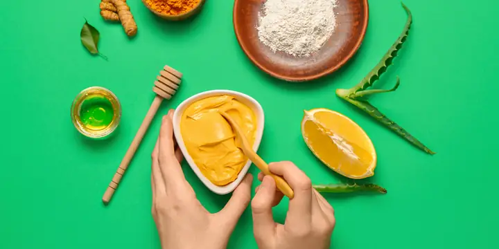 Cách Pha Tinh Bột Nghệ Đắp Mặt Nạ Đúng Chuẩn Giúp Da Sáng Mịn, Mờ Thâm