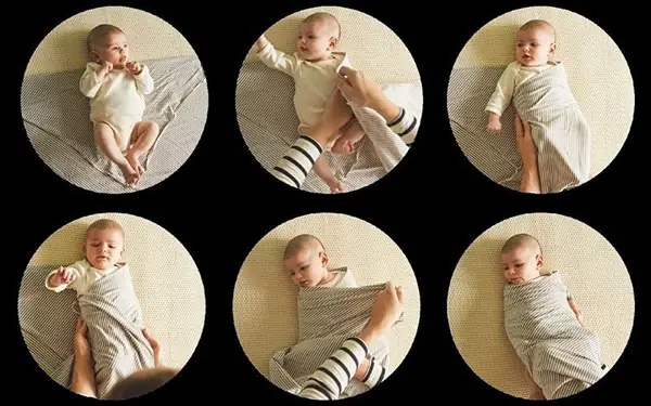 Hướng Dẫn Cách Quấn Chũn Cho Bé Sơ Sinh Giúp Bé Ngủ Ngon Say Giấc