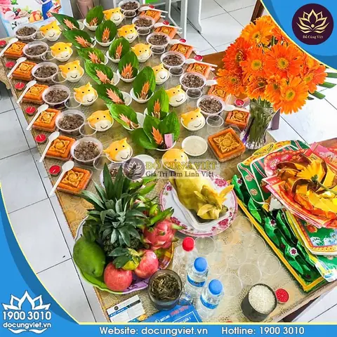 Hướng Dẫn Chi Tiết Cách Sắp Xếp Mâm Cúng Đầy Tháng Chuẩn Nghi Lễ, Đầy Đủ Lễ Vật