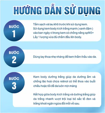 Hướng Dẫn Sử Dụng Kem Trắng Da Đúng Cách Cho Làn Da Sáng Mịn An Toàn Hướng Dẫn Sử Dụng Kem Trắng Da Đúng Cách Cho Làn Da Sáng Mịn An Toàn
