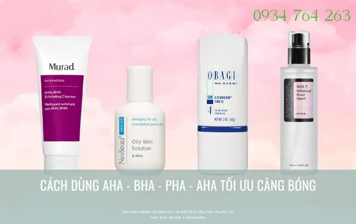 Hướng Dẫn Sử Dụng Serum Aha Bha Pha Chuẩn Khoa Học Cho Mọi Loại Da