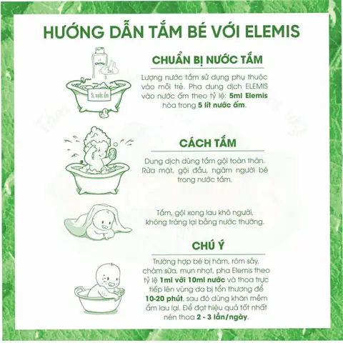 Hướng Dẫn Chi Tiết Cách Sử Dụng Sữa Tắm Elemis Chuẩn Pháp Cho Bé Yêu